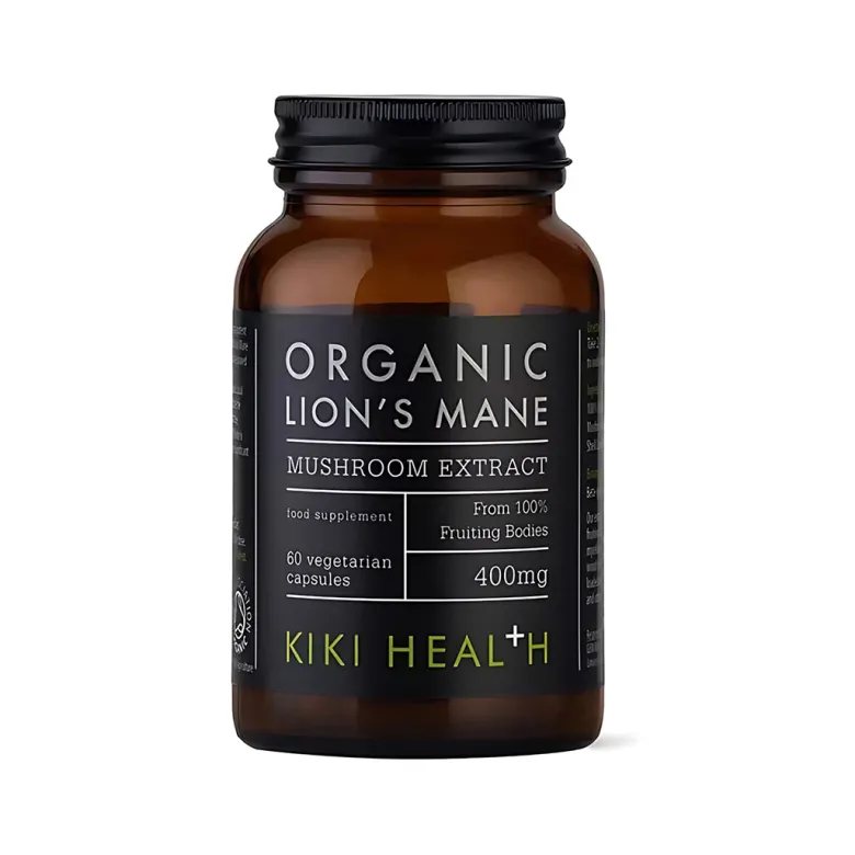 KIKI Health Organic Lions Mane Extract 60 kapslar