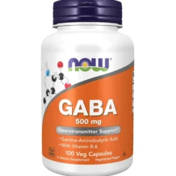 NOW GABA 500 mg 100 caps
