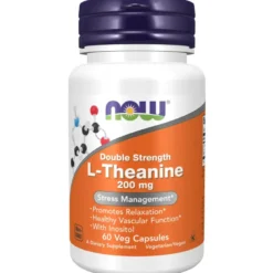 NOW L-Theanine 200 mg 60 caps