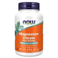 NOW Magnesium Citrate Powder 227 g