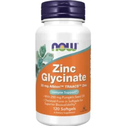 NOW Zinc Glycinate 30mg 120 caps