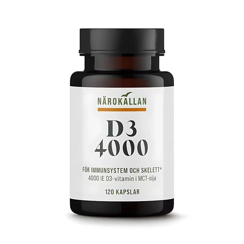 Närokällan D3 4000 IE 120 caps