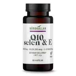 Närokällan Q10 200 mg + Selen & E 60 caps