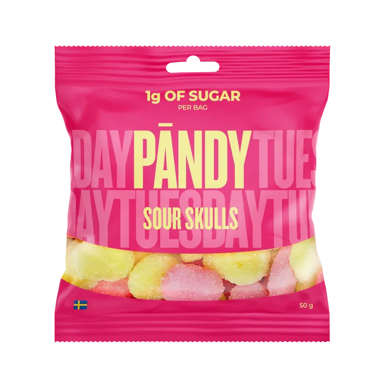 Pändy Candy Sour Skulls 50 g