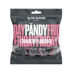 Pändy Candy Strawberry/Liquorice 50 g
