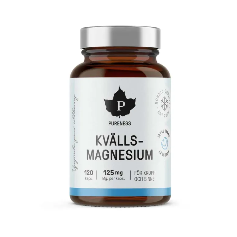 Pureness Kvällsmagnesium 120 caps