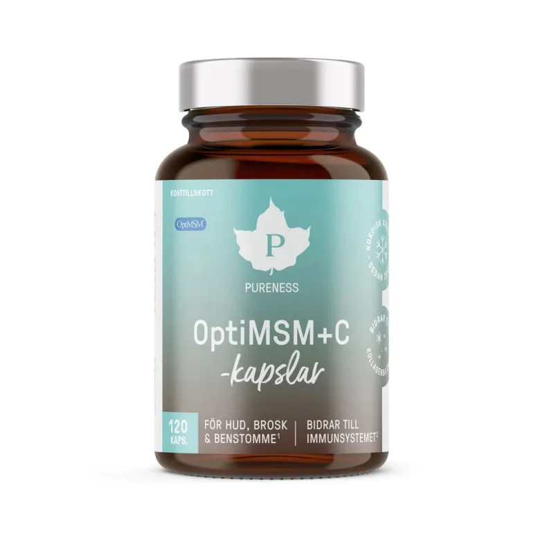 Pureness OptiMSM + C capsules 120 caps