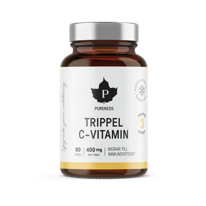 Pureness Trippel C-vitamin 60 caps