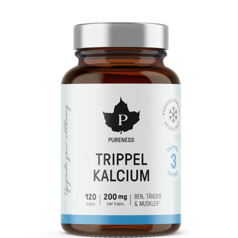 Pureness Trippel Kalcium 120 caps