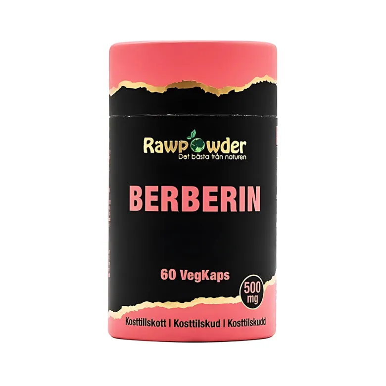 Rawpowder Berberin 500 mg 60 caps