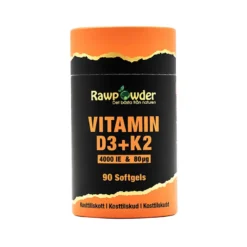 Rawpowder Vitamin D3 + K2 90 caps