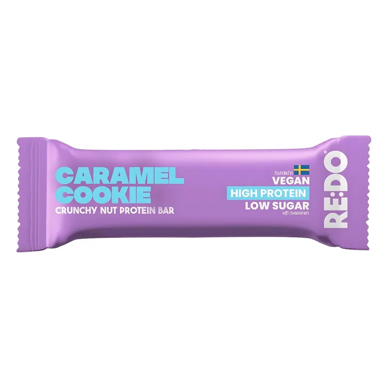 REDO Bar 40 g Crispy Caramel Cookie