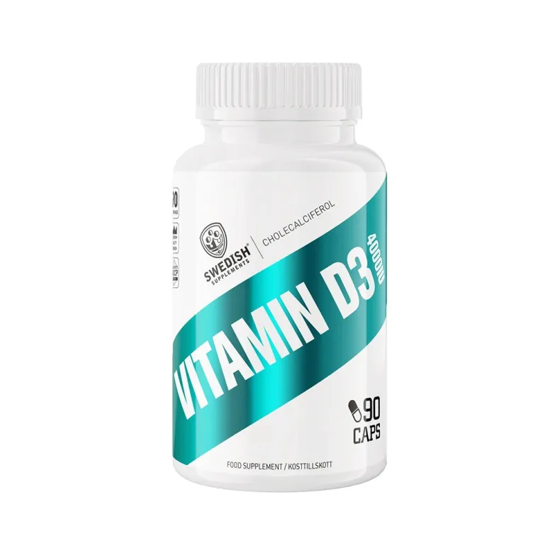 Swedish Supplements Vitamin D3 90 caps