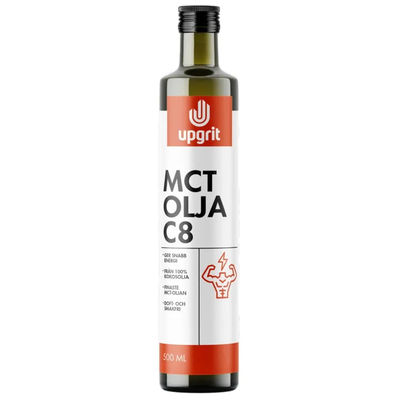 Upgrit C8 MCT-olja 500 ml