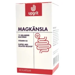 Upgrit Magkänsla Mjölksyrabakterier 60 caps