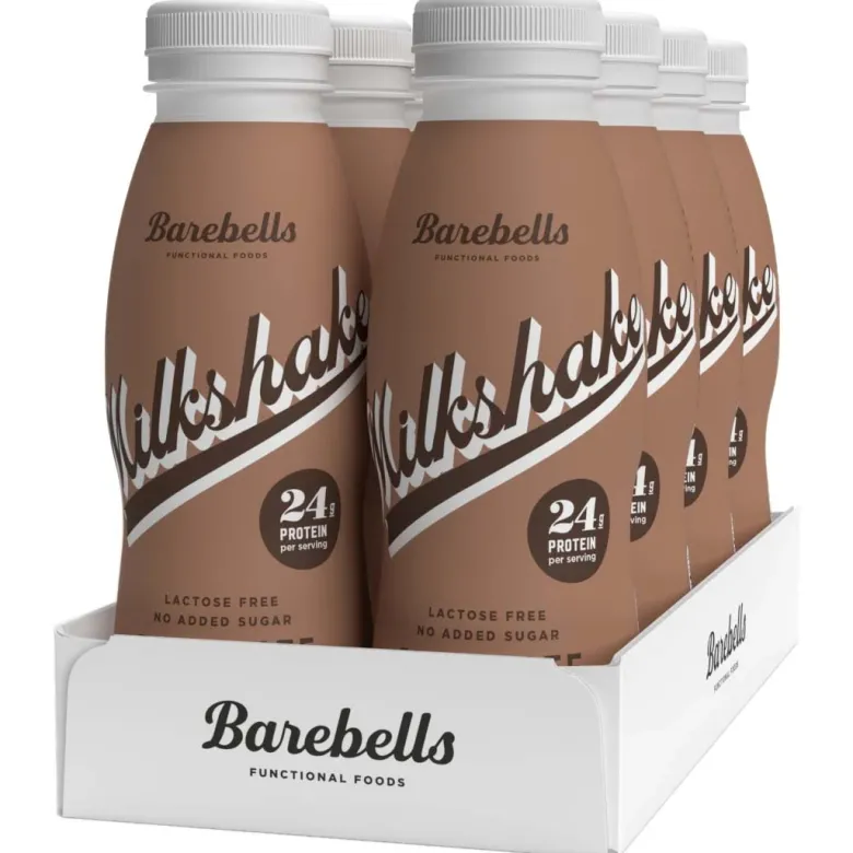 8 x Barebells Milkshake 330 ml Chocolate