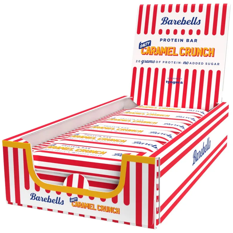 12 x Barebells Protein Bar 55 g Salty Caramel Crunch