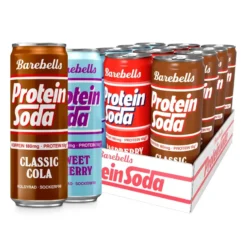12 x Barebells Protein Soda 355 ml Mixflak