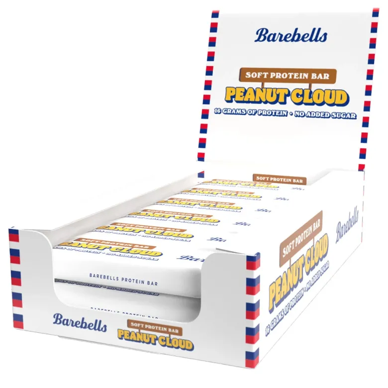12 x Barebells Soft protein bar 55 g Peanut Cloud