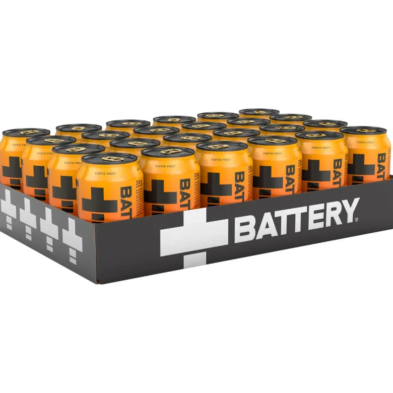 24 x Battery Energy Drink 330 ml Fresh
