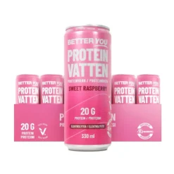 24 x Better You Proteinvatten 330 ml Sweet Raspberry