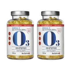 2 x BioSalma Omega-3 Forte 70% 1000 mg 132 caps