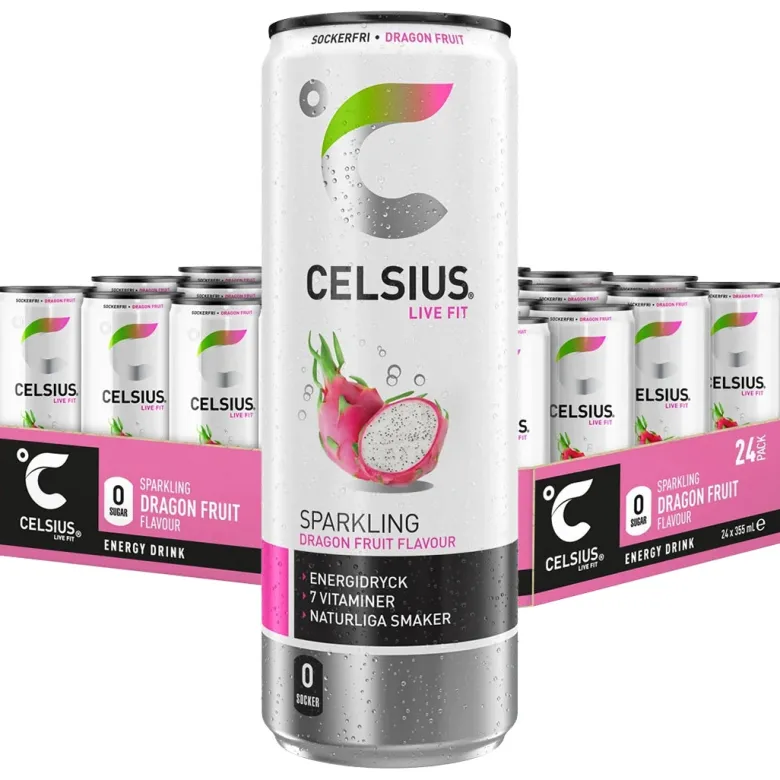 24 x Celsius 355 ml Dragon Fruit