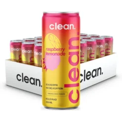 24 x Clean Drink 330 ml Raspberry Lemonade