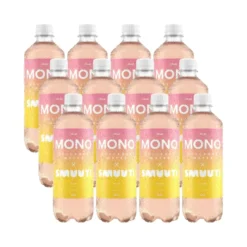 12 x Clean MONO X Smuuti Collagen Water 500 ml Peach