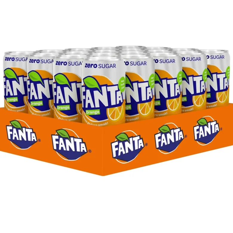 20 x Fanta Orange Zero 330 ml