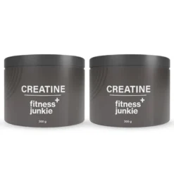 2 x fitnessjunkie Creatine 300 g Kreatin