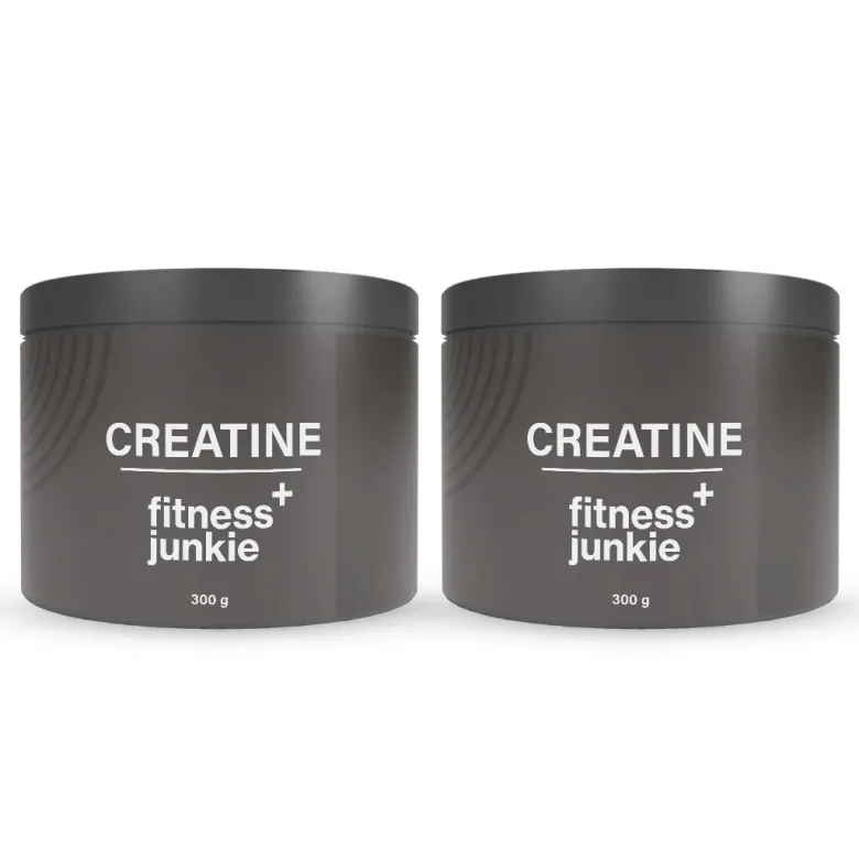 2 x fitnessjunkie Creatine 300 g Kreatin