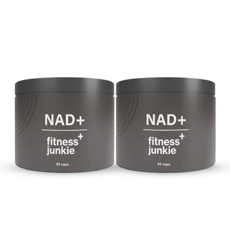 2 x fitnessjunkie NAD+ 45 caps