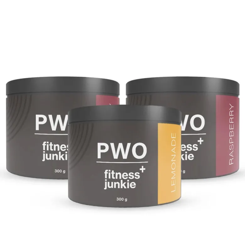3 x fitnessjunkie PWO 300 g