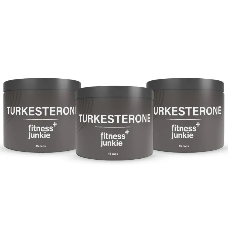 3 x fitnessjunkie Turkesterone 45 caps