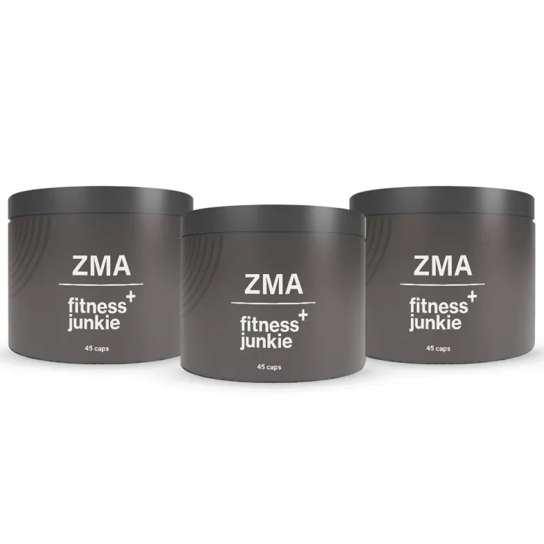 3 x fitnessjunkie ZMA 45 caps