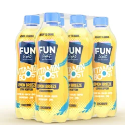 6 x Fun Light Vitamin Boost 500 ml Lemon Breeze