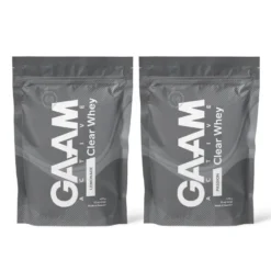 2 x GAAM Active Clear Whey Proteinpulver 400 g