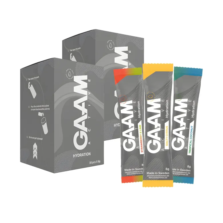 60 x GAAM Active Hydration 8 g Elektrolyter