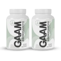 2 x GAAM Ashwagandha 60 caps