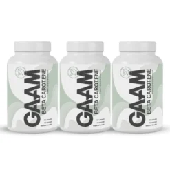 3 x GAAM Betakaroten 60 caps