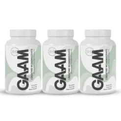 3 x GAAM Creatine Monohydrate 90 caps