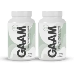 2 x GAAM Creatine Monohydrate 90 caps