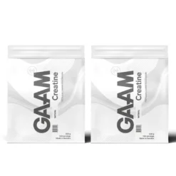 2 x GAAM Creatine Monohydrate 500 g