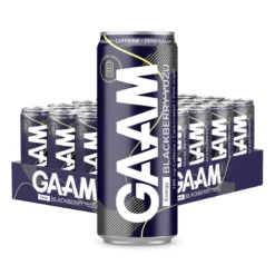 24 x GAAM Energy 330 ml Blackberry Yuzu