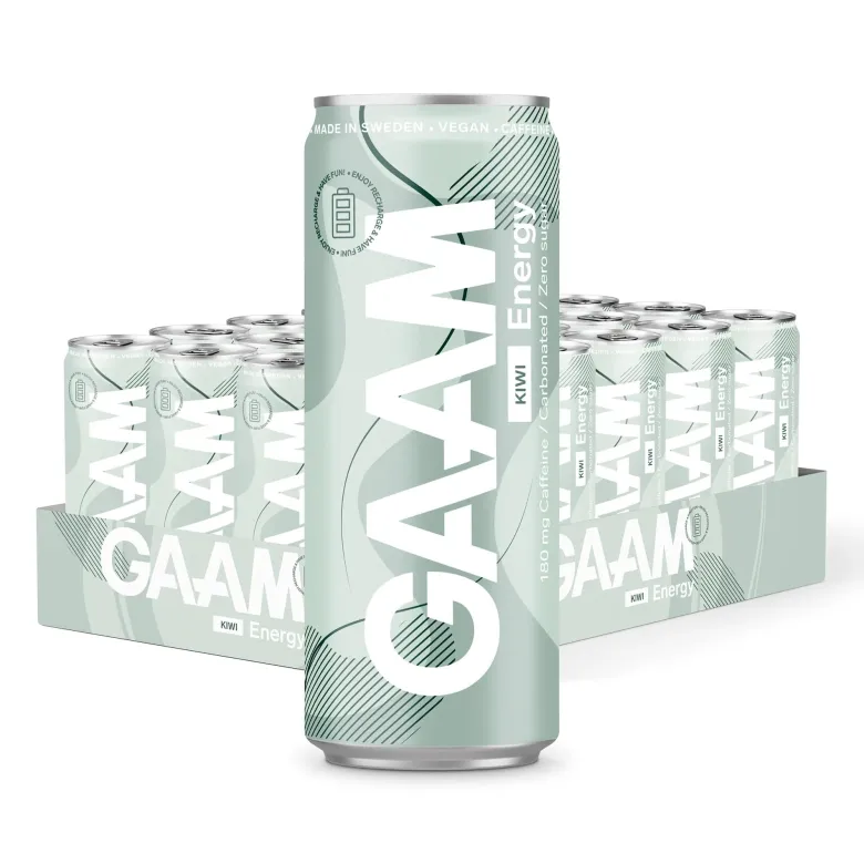 24 x GAAM Energy 330 ml Kiwi