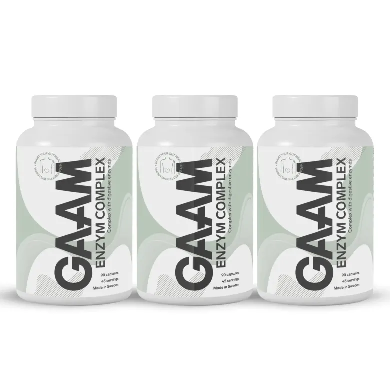 3 x GAAM Enzym Complex 90 caps