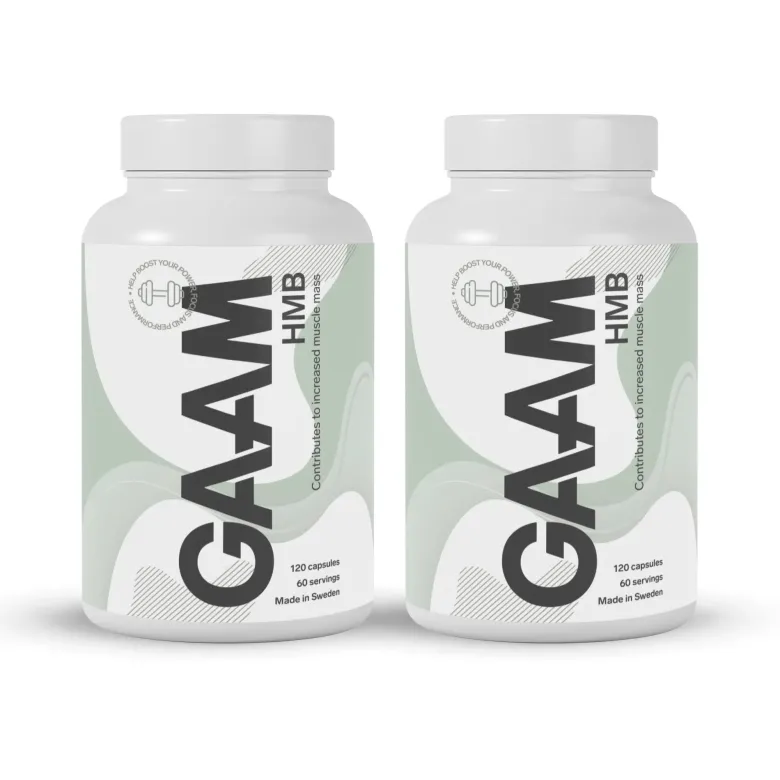 2 x GAAM HMB 120 caps