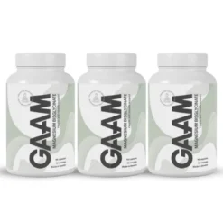 3 x GAAM Magnesium Bisglycinate 90 caps