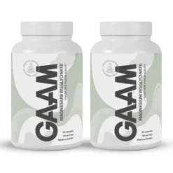 2 x GAAM Magnesium Bisglycinate 90 caps